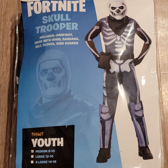 Spirit Costumes Fortnite Skull Trooper Costume Poshmark